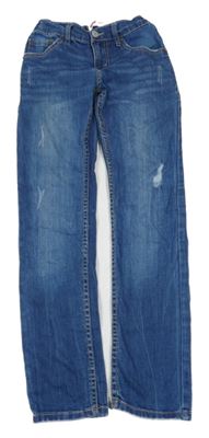 Modré skinny rifle s prošoupáním Levi´s
