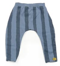 Modré pruhované lehké tepláky Next