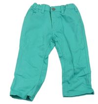 Zelené capri rifle Hema