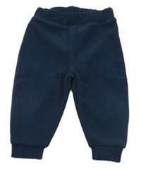 Tmavomodré fleecové tepláky C&A