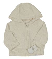 Nové - Béžová propínací mikina s kapucí Primark