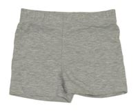 Světlešedé bavlněné kraťasy Pocopiano