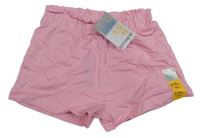 Nové - Světlerůžové lehké kraťasy Primark