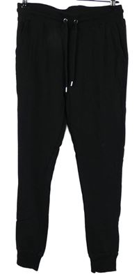 Dámské černé cuff tepláky Asos 
