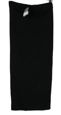 Nové - Dámská černá midi sukně Primark 