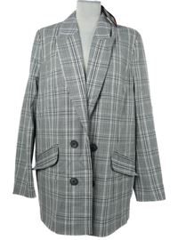 Nové - Dámský černo-bílý kostkovaný blejzr River Island 