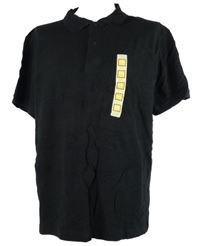 Nové - Pánské černé polo tričko 