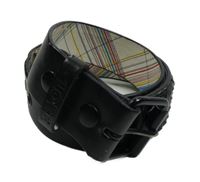 Dámský černý cvočkovaný pásek Globe 