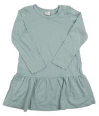 Modro-stříbrné šaty H&M