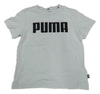 Bílé tričko s logem Puma