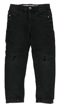 Černošedé skinny rifle s prošoupáním Denim Co.