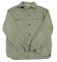 Světlekhaki riflová bunda H&M
