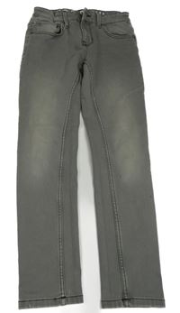 Šedé teplákové jogger rifle 