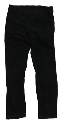 Černé elastické manšestráky H&M