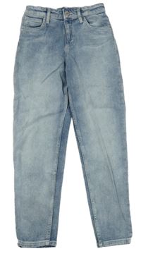 Světlemodré relaxed rifle H&M