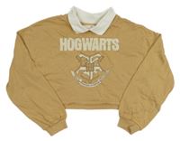 Béžová crop mikina Harry Potter H&M