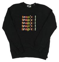 Černá mikina s nápisy Scotch&Soda