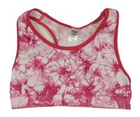 Růžovo-bílá batikovaná sportovní lambáda Yigga 