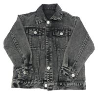 Šedá riflová bunda 