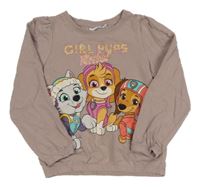 Starofialová mikina s PAW PATROL name it.