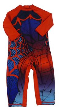 Červeno-modrý UV overal se Spidermanem Nutmeg