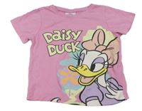 Růžové tričko s Daisy Primark