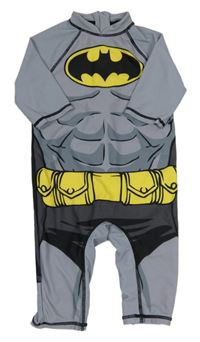 Šedo-černý UV overal - Batman Primark