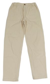 Světlebéžové rifle Shein