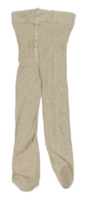 Béžové melírované punčocháče H&M