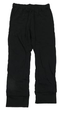 Černé pyžamové kalhoty Pocopiano