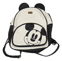 Smetanovo-černý batoh s Mickeym Primark