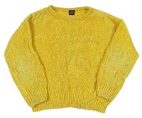 Žlutý žinylkový svetr Y.F.K.