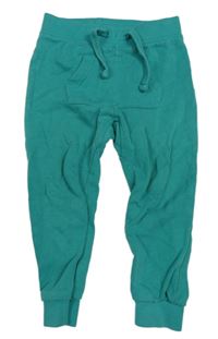 Zelené tepláky s kapsou Lupilu