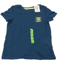 Nové - tmavomodré tričko s potiskem Pep&Co