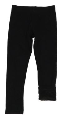 Černé thermo legíny Primark