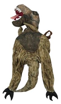 Kostým - Hnědo-zelený dinosaurus - Jurský svět 