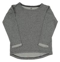 Šedé melírované triko H&M