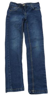 Tmavomodré skinny rifle Alive