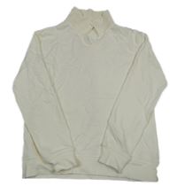 Smetanová mikina s límečkem H&M