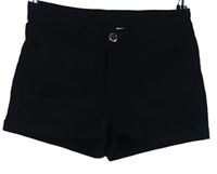 Dámské černé elastické kraťasy H&M