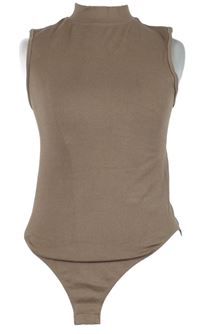 Dámské béžové žebrované body Primark 
