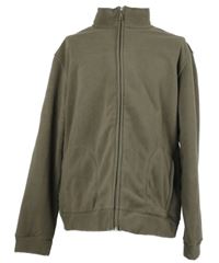 Pánská hnědá fleecová propínací mikina Southern 