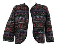 Dámské černo-barevné vzorované sakové bolerko Atmosphere 