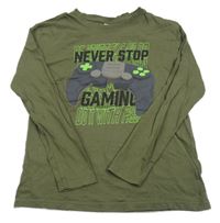 Khaki triko s ovladačem zn. Chapter Young