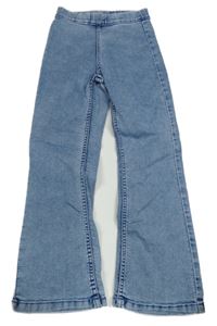 Světlemodré flare džegíny L&D