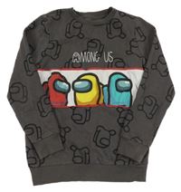 Tmavomodrá šusťáková prošívaná zimní bunda s kapucí M&Co