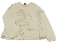 Vanilkové triko s Růženkou Disney