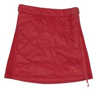 Malinová šusťáková zateplená sukně Mc Kinley