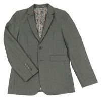 Šedé melírované společenské sako Matalan