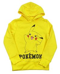 Žlutá mikina Pikachu s kapucí  